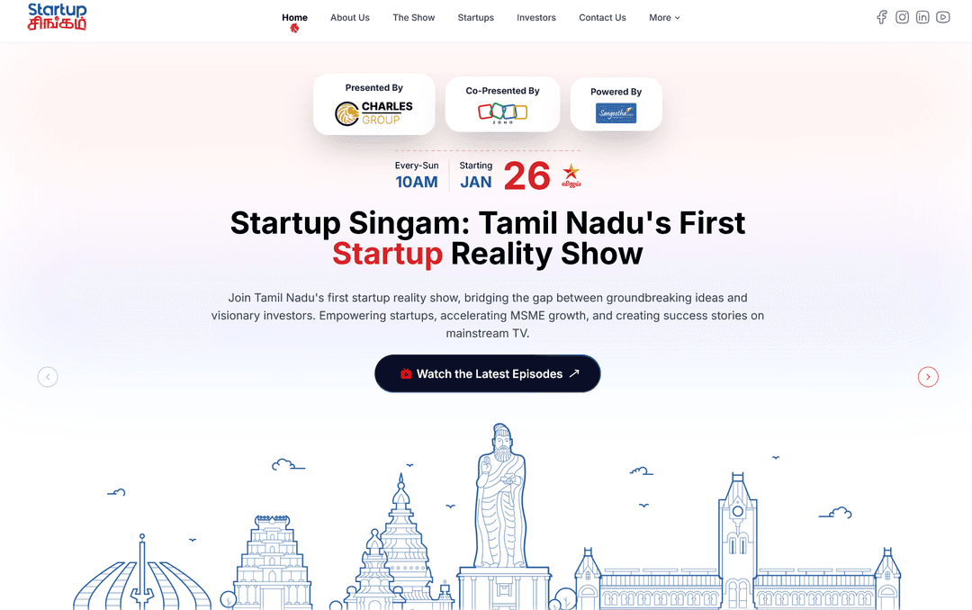 Startup Singam - Noukha